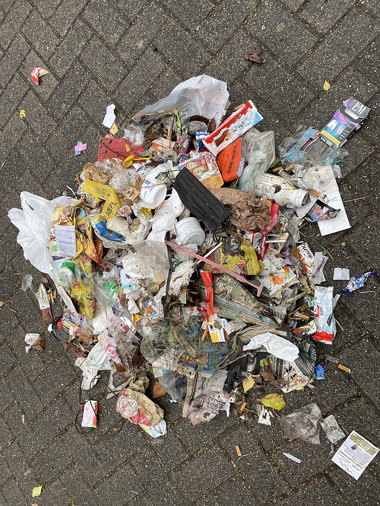 „Müll rund um unsere Schule“